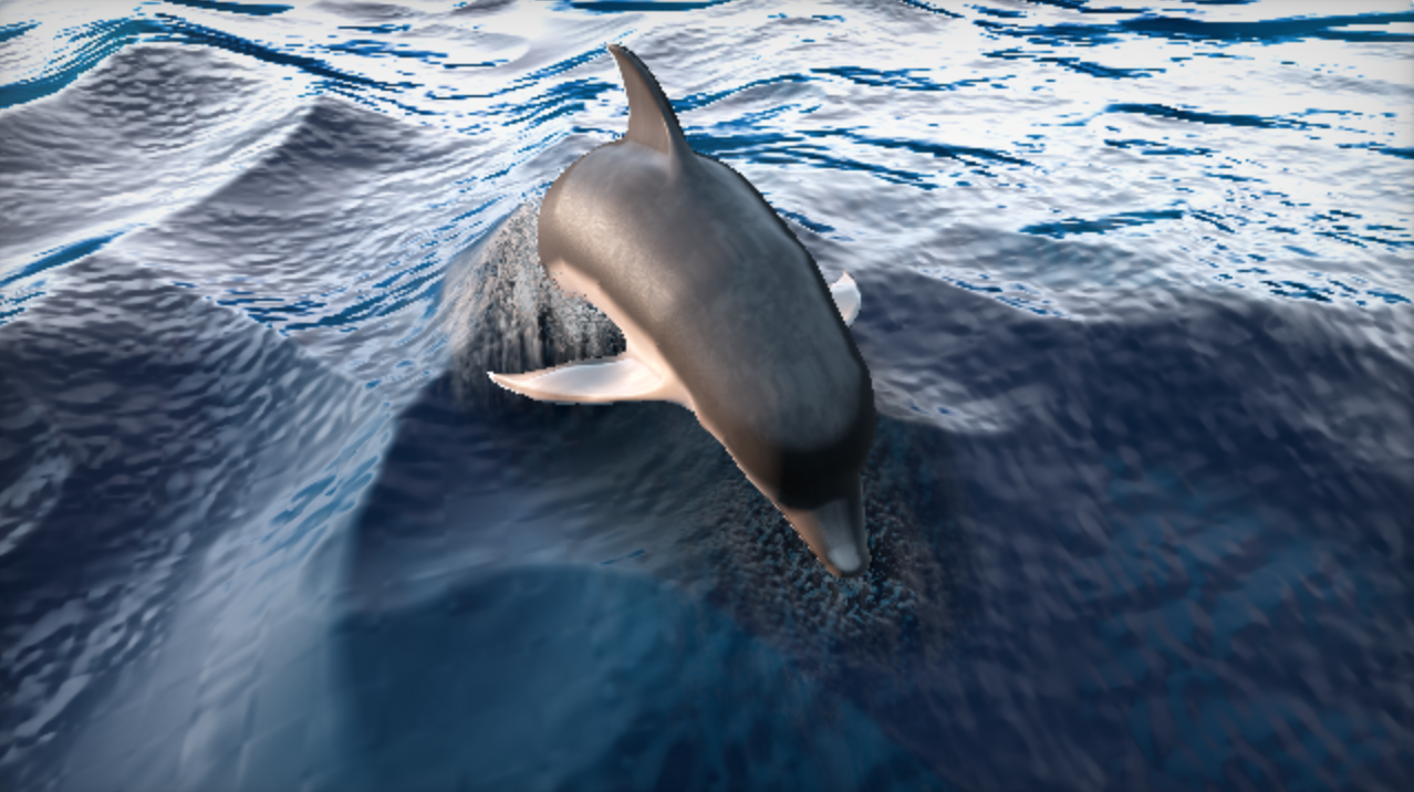 shadertoy dolphin