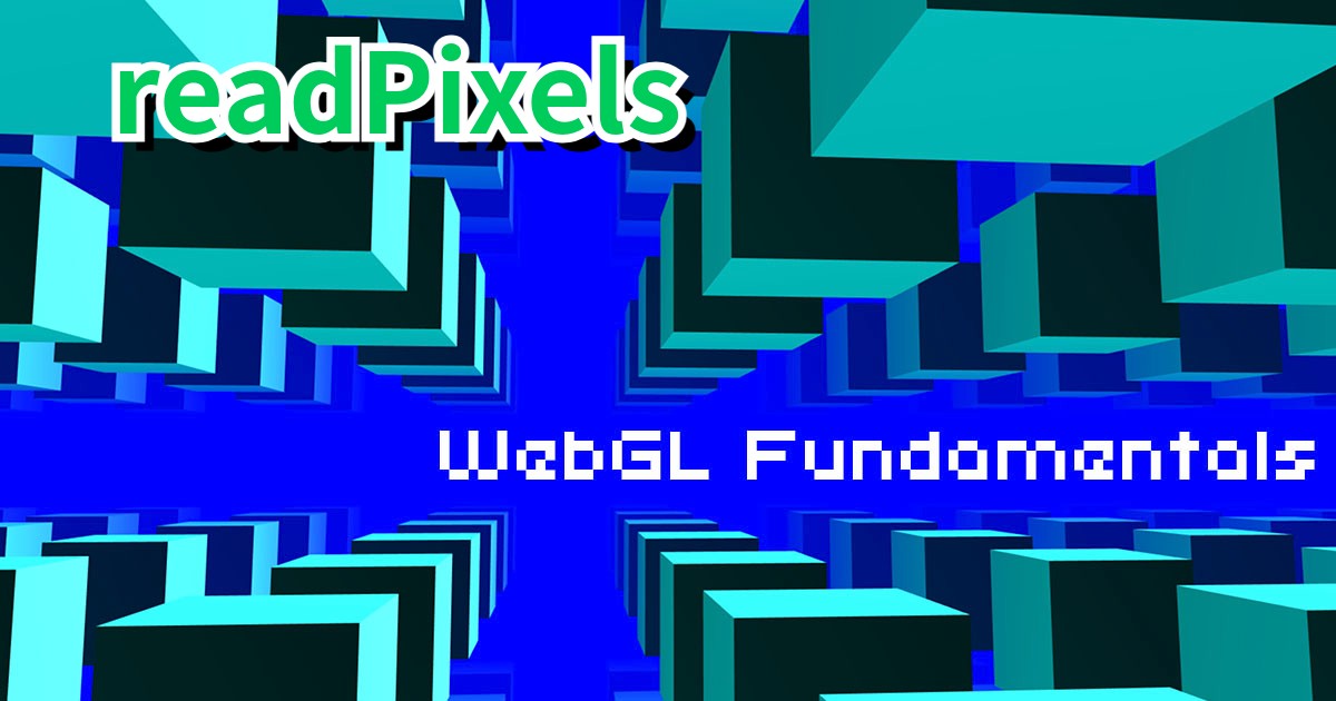WebGL readPixels